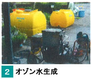 2.オゾン水生成