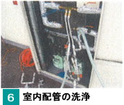 6.室内配管の洗浄